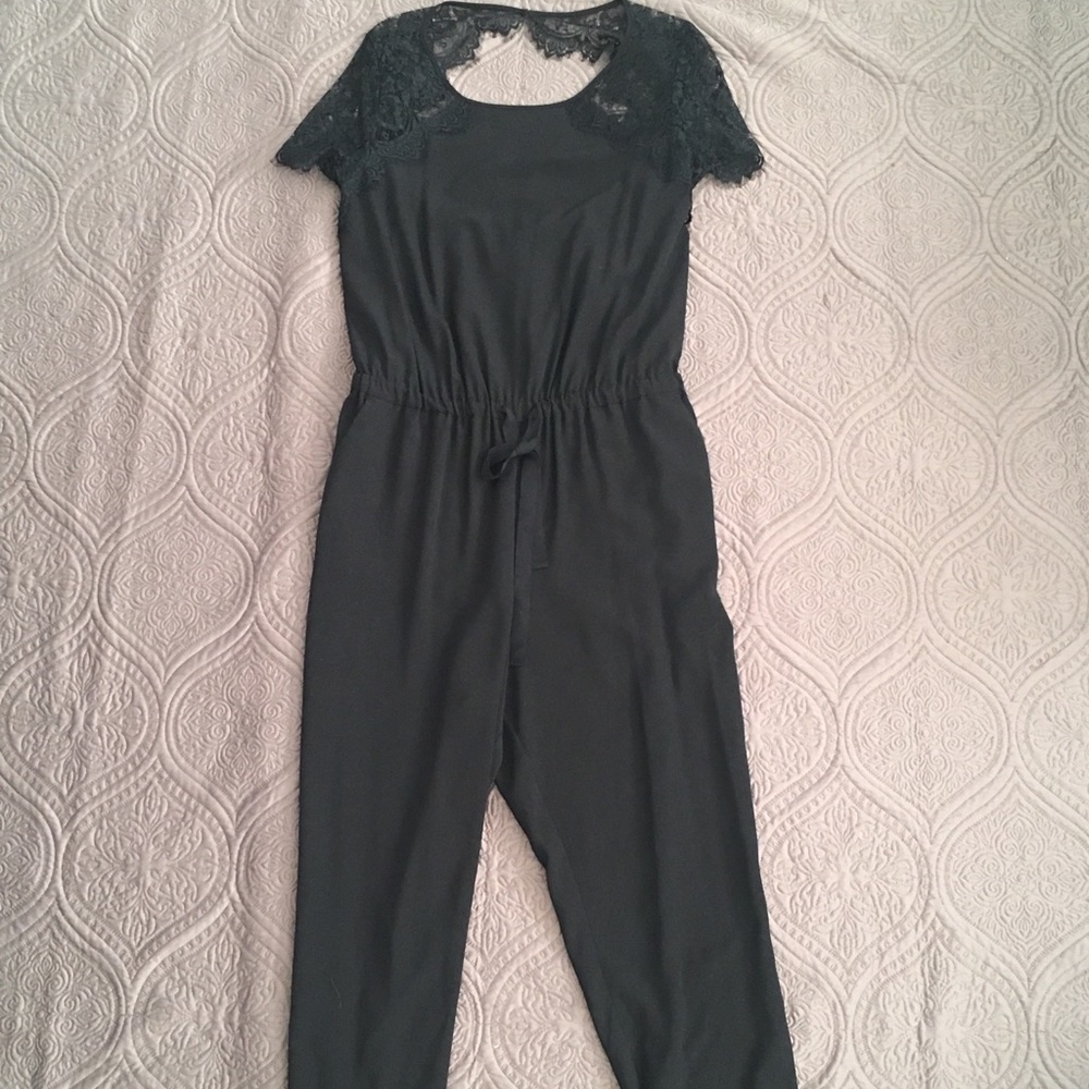 LOFT Black Jumpsuit